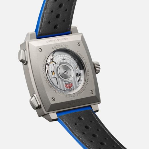 泰格豪雅 TAG Heuer 摩纳哥系列法国竞速蓝计时码表 CAW218C.FC6548 商品图1