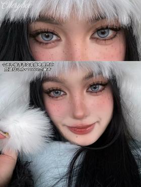 CherryBee 月抛 加薪蓝金 直径14.2mm着色13.3mm