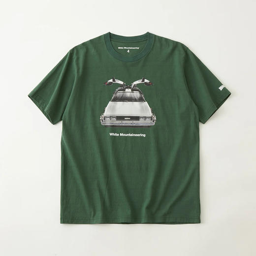 White Mountaineering 白山 DELOREAN TEE 回到未来主题天竺棉T恤 商品图3