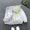 童装女童外套春装2024新款儿童女宝宝洋气春秋小女孩短款连帽风衣 商品缩略图0