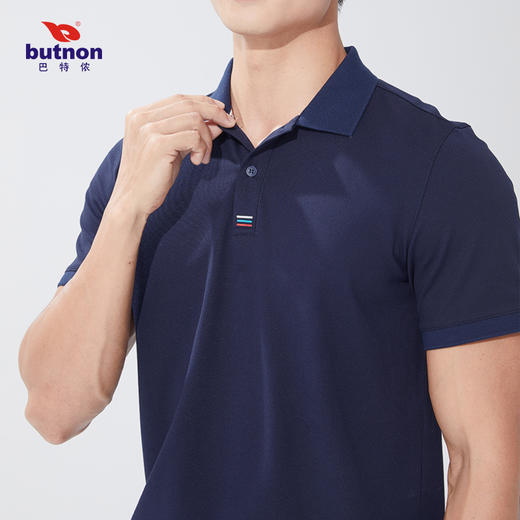 巴特侬2024新品运动T恤翻领男4107 商品图2