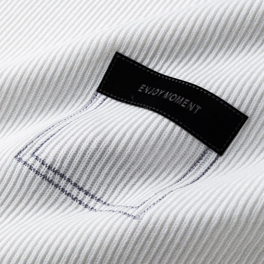 14LP3755214LP37552【竖坑条纹 多色任选】罗蒙春秋男士绣花胸标卫衣男时尚休闲百搭卫衣圆领长袖T恤上衣男 商品图10