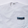 KUON Boro Striped Pocket Tee 日本职人手工制古布拼接口袋T恤 商品缩略图1