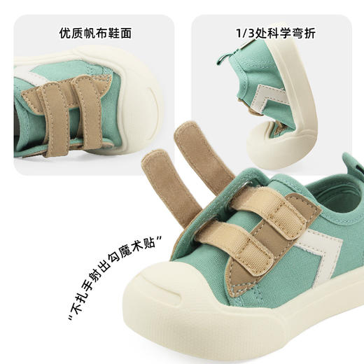TOPSTAR2024年春季新品软底儿童帆布鞋2033 商品图3