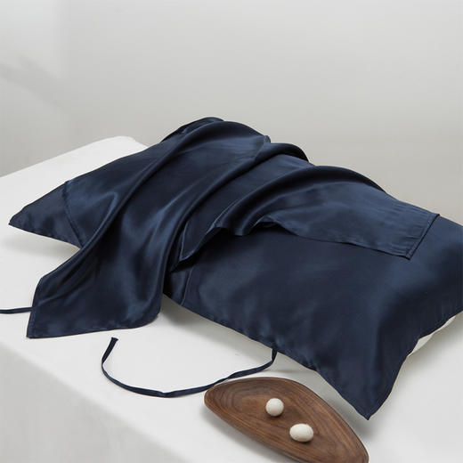 【预售3天】19姆米重磅真丝枕巾100桑蚕丝丝绸枕头巾1800009 商品图0