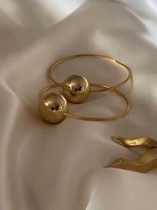 LDMO｜ORECCHINI BULLE Hoops 金珠耳环 商品图3