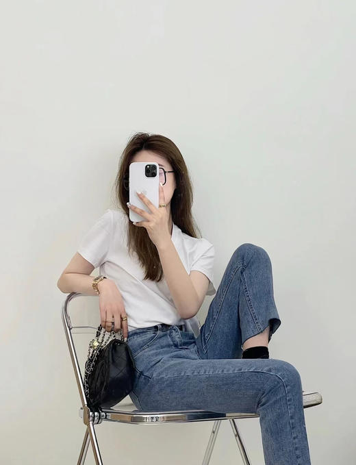 （买一送一）210g精梳棉圆领T恤  纯棉的！柔软亲肤 不分男女款  可搭配情侣装！闺蜜装！ 商品图11