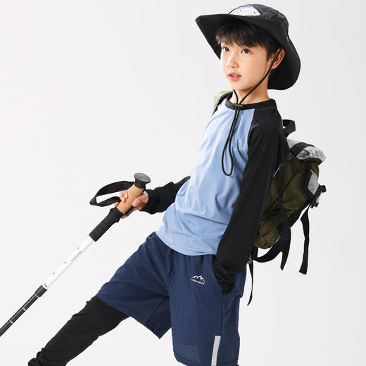 大牌同款，单件59元！速干吸汗！舒适透气！运动孩子必备！运动童装，VONBONKIDS运动速干长袖/运动跑步裤  春游户外，跑步运动【春装】 商品图3