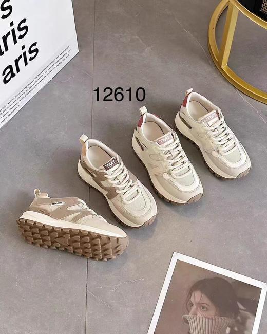 欧罗巴阿甘鞋女2024新款百搭真皮厚底爆款网面运动休闲女鞋 商品图2