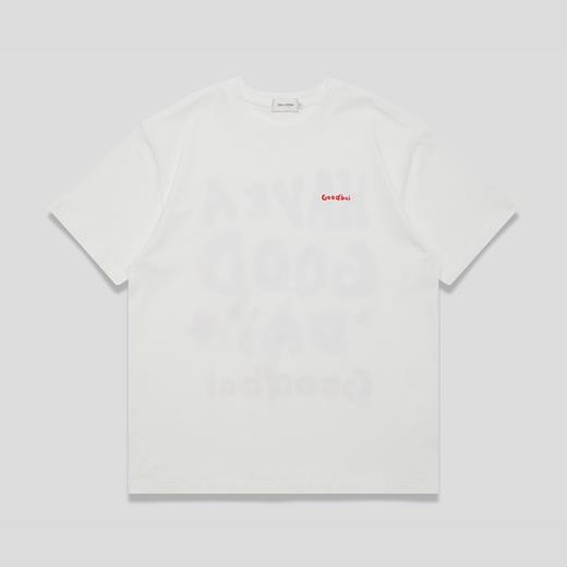 GOODBAI Have a good day印花短袖T恤 商品图2