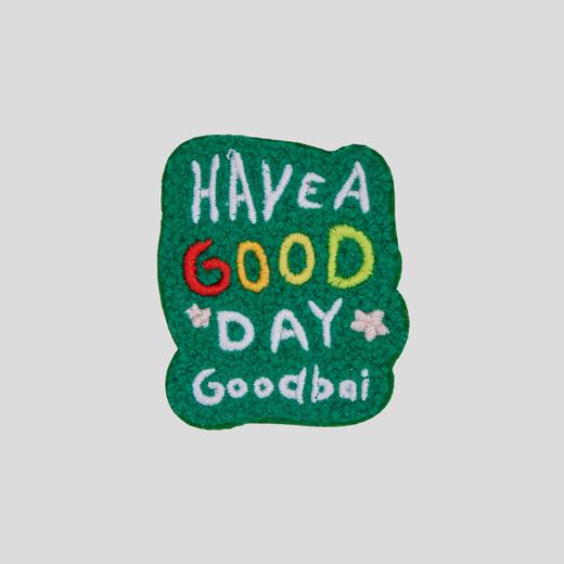 GOODBAI Have a good day刺绣毛毡贴纸套组 商品图4