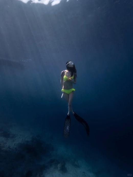 【仙本那自由潜+水下拍摄】AIDA潜水考证|一价全包|1-4星可选|专业拍摄+教练课程 商品图1