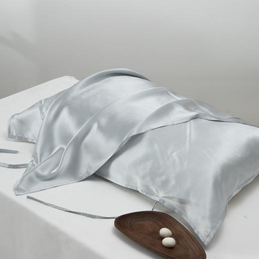 【预售3天】16姆米真丝枕巾100桑蚕丝重磅丝绸枕头皮1800010 商品图8