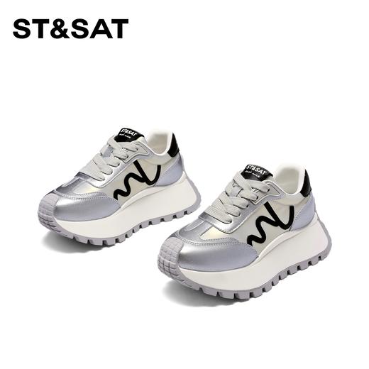 星期六液钛配色个性阿甘鞋SSC1112718 商品图12