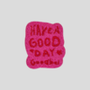 GOODBAI Have a good day刺绣毛毡贴纸套组 商品缩略图1