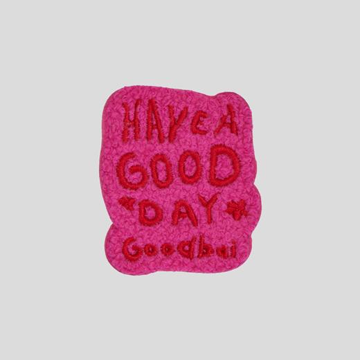 GOODBAI Have a good day刺绣毛毡贴纸套组 商品图1