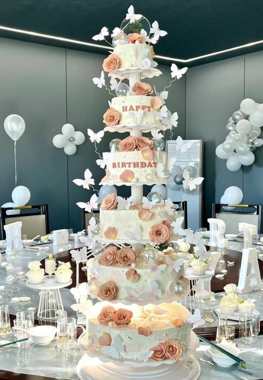 6层鲜花蛋糕 商品图0