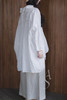 Daniela Gregis 24SS 白色系扣亚麻长衬衫 商品缩略图3