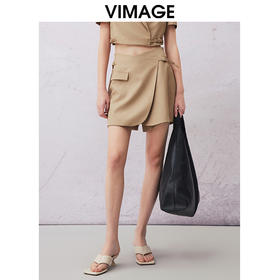 VIMAGE纬漫纪夏季新款时尚百搭短裤女裤裙V2105727