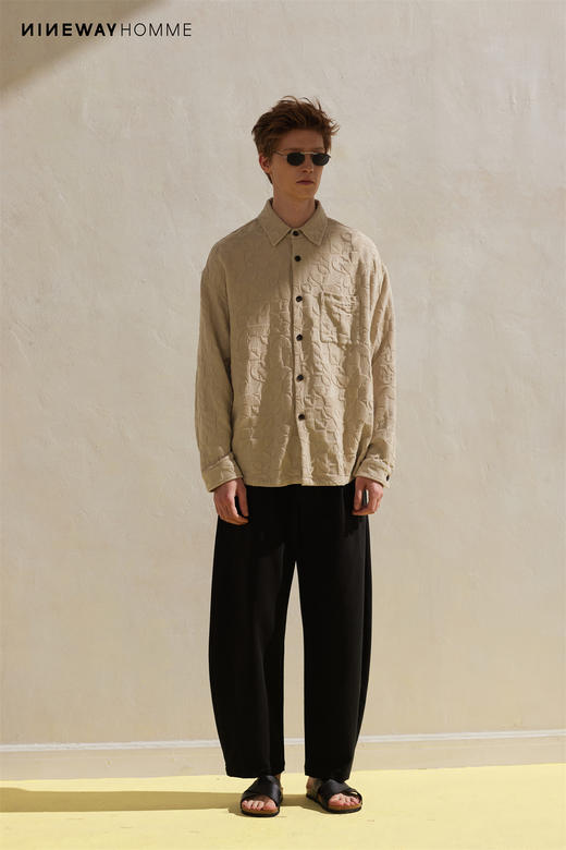 102052纹理面料长袖衬衣 商品图3