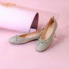 Safiya/索菲娅 2024春新款休闲蝴蝶结羊皮平软底浅口单鞋 SF41111083 商品缩略图8