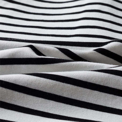 【桑蚕丝混纺】罗蒙春秋翻领长袖绣花胸标海魂衫polo衫男长袖男士条纹polo衫长袖 商品图11