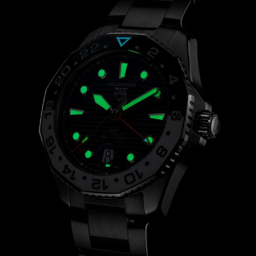 泰格豪雅TAG Heuer 竞潜系列Professional 300两地时腕表 WBP2010.BA0632 商品图4