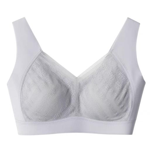 【聚拢无钢圈】舒雅无痕内衣文胸无钢圈软承托胸罩蕾丝边聚拢女士背心20/20733B 商品图4