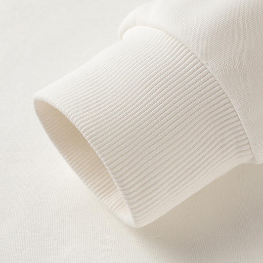 【桑蚕丝混纺】罗蒙春秋男装胸花字终绣花卫衣男士舒适休闲百搭圆领长袖T恤上衣男 商品图11