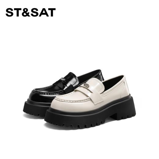 星期六学院英伦简约乐福鞋SSC1112719 商品图8