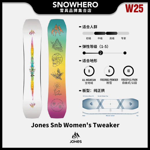 24/25雪季JONES女款青少年野雪板预售 商品图4