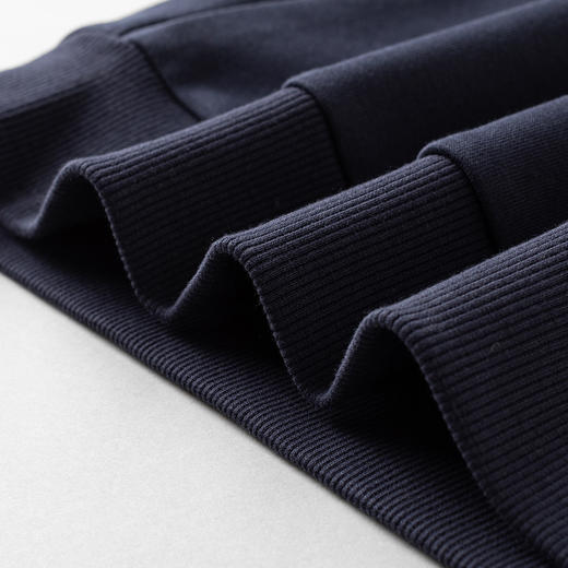 【桑蚕丝混纺】罗蒙春秋男装卫衣胸花绣花卫衣男士休闲百搭男青年卫衣圆领长袖T恤上衣男 商品图6