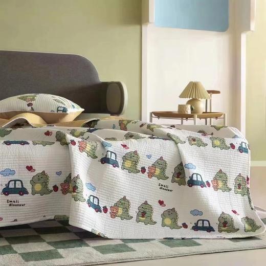 曼庭生活长绒棉床盖二件套 商品图1