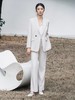 时尚简约米白色西服外套女气质女总裁高管职业装气质西装工装 商品缩略图0