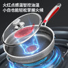 欧乐菲（OLOFE）抗菌平底煎锅316L不锈钢双面蜂窝不粘早餐牛排烙饼烤肉煎蛋锅26cm 商品缩略图1