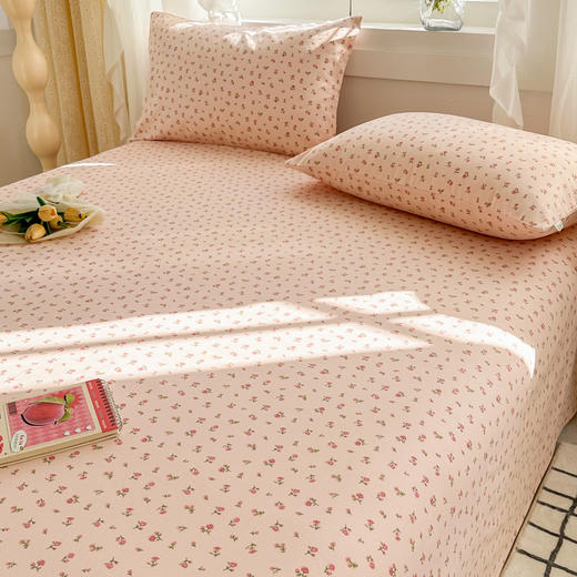 自然醒老粗布床单单件凉席纯棉全棉单人宿舍棉麻夏季凉感亚麻被单三件套JY 商品图8