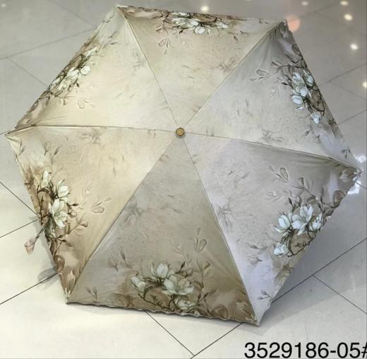 优品堂【如花如歌5】金骨、黑胶、超轻、五折、遮阳防紫外线太阳伞 商品图11