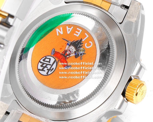 『皮蛋圈➕正品original原版开模』clean厂 c厂 116713格林尼治gmt间金陶瓷圈字体细节对比，12点位三角部分，顶角，以及底角部分，尖角位置全部做圆角处理与原装达到一致❕❕❕ 商品图7