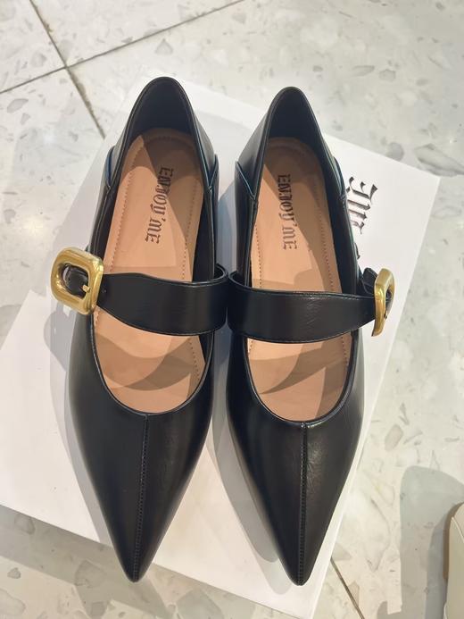 【门店同款】ENJOY春季气质侧边方扣单鞋 155805372 商品图1