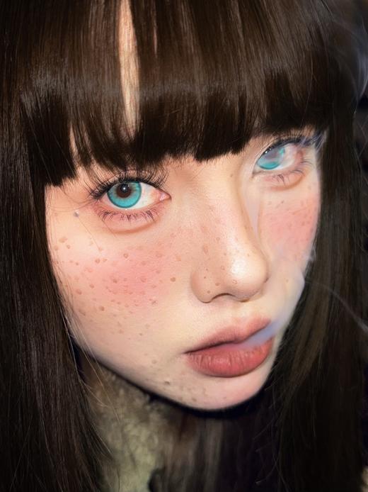 CherryBee 美瞳月抛 绿菩提 直径14.2mm着色13.3mm 商品图2