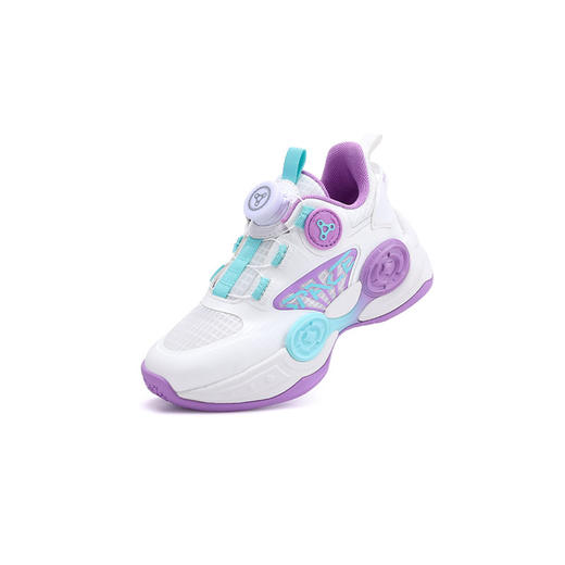 足行健按摩鞋夏季炫酷时尚抓地耐磨回弹缓震旋转扣免系带男童女童运动鞋-灌篮高手 商品图2