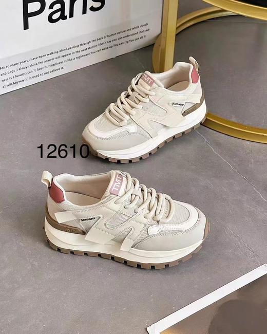 欧罗巴阿甘鞋女2024新款百搭真皮厚底爆款网面运动休闲女鞋 商品图0