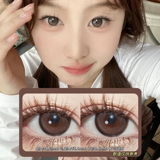 Laseecon年抛·恋爱小狗·14.2mm(着色参考13.6mm) 0-800度(无525/575) 韩产进口 含mpc硅💧水凝胶+玻尿酸·(建议佩戴6-8个月左右更换) 商品图0