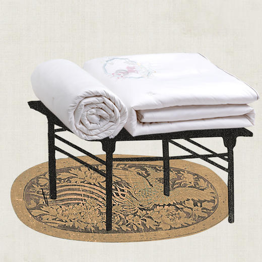 多喜爱 被芯类  丝路寻梦纯蚕丝子母被 商品图3