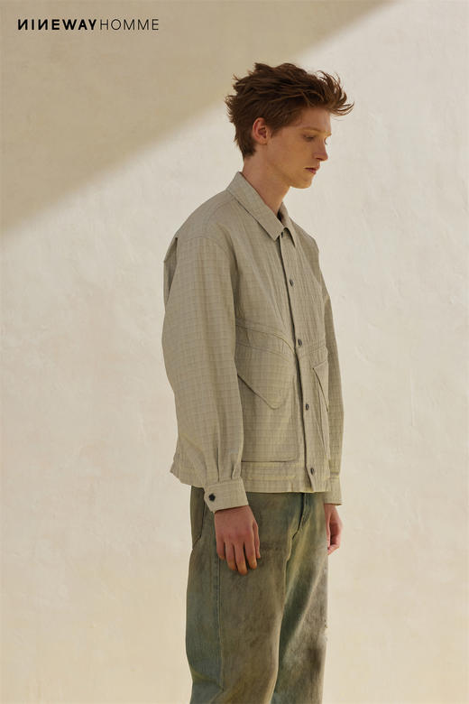 108027格纹夹克 商品图5