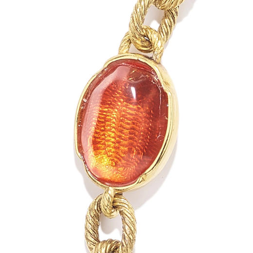 北京仓｜Goossens Paris-Cabochons-新春Look-红色 链条 项链（多种戴法）［法国设计师］ 商品图3