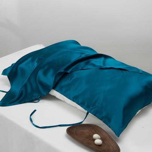 【预售3天】19姆米重磅真丝枕巾100桑蚕丝丝绸枕头巾1800009 商品图4