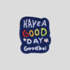 GOODBAI Have a good day刺绣毛毡贴纸套组 商品缩略图3