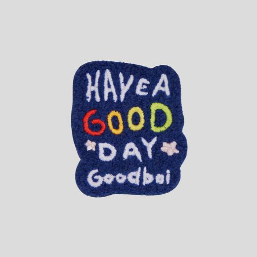GOODBAI Have a good day刺绣毛毡贴纸套组 商品图3