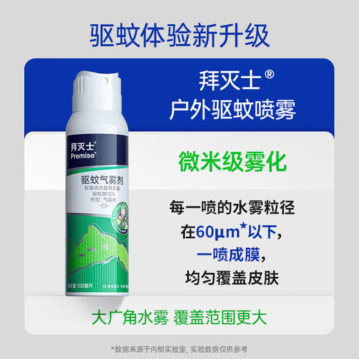 拜耳  驱蚊液  拜灭士驱蚊气雾剂100ml 商品图1